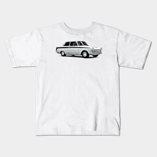 Lotus Cortina Cartoon Kids T-Shirt